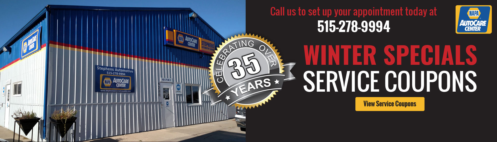 Summer Specials Service Coupons - Stephens Automotive Sales